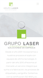 Mobile Screenshot of grupo-laser.com